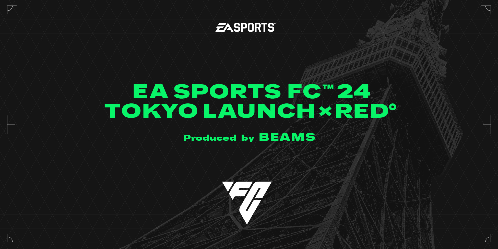 EA SPORTS FC™ 24 Tokyo Launch × RED° produced by BEAMS | RED